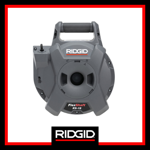 เครื่องล้างท่อ RIDGID FlexShaft รุ่น K9-12  งูเหล็ก ทะลวงท่อ เครื่องมือทำความสะอาดท่อระบายน้ำ – โปรปัง