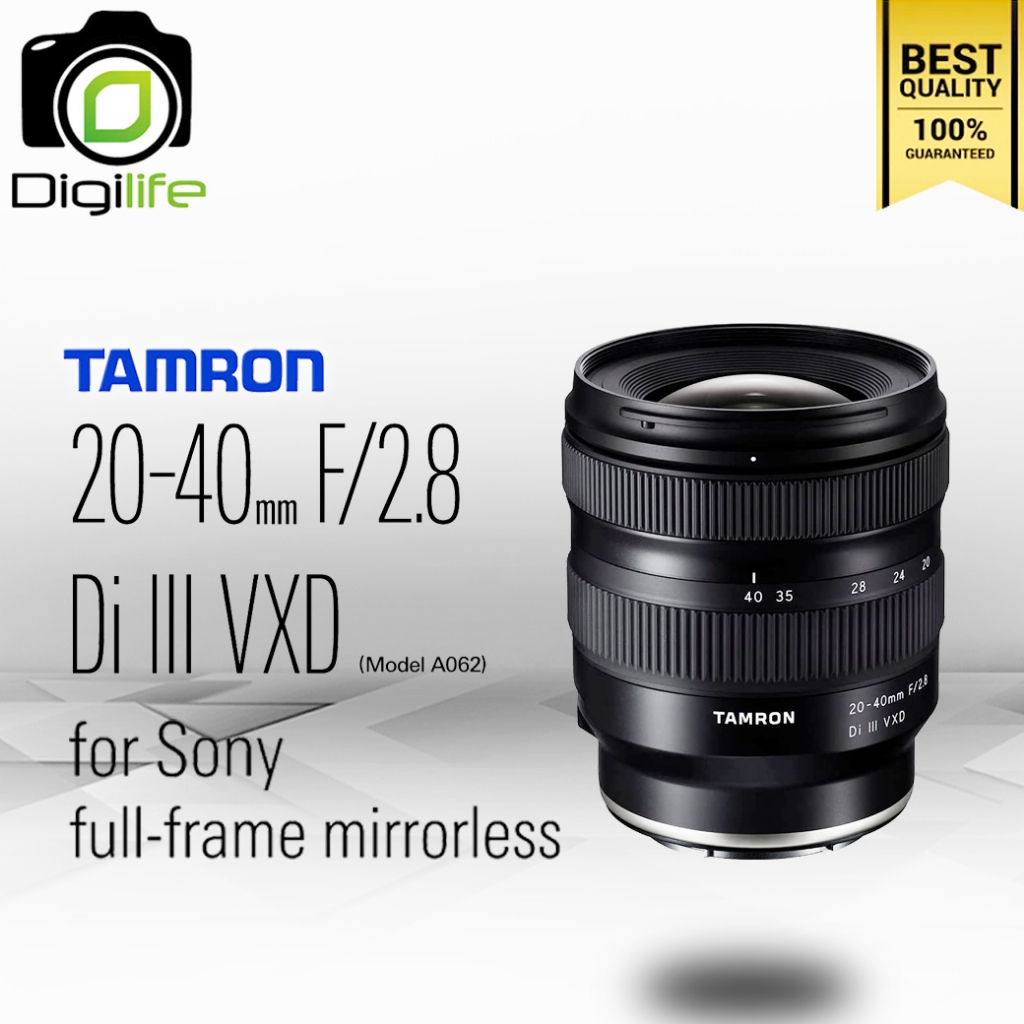 Tamron Lens 20-40 mm. F2.8 DI III VXD (Model A062) For Sony E, FE - รับประกันร้าน Digilife Thailand 