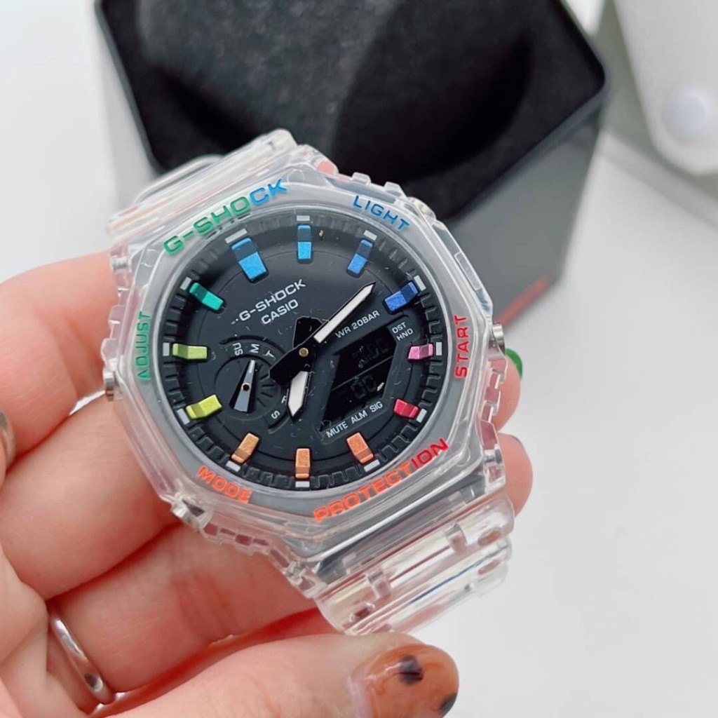 G-shock นาฬิกาข้อมือดิจิทัล Led แฟชั่น สําหรับผู้ชาย ผู้หญิง