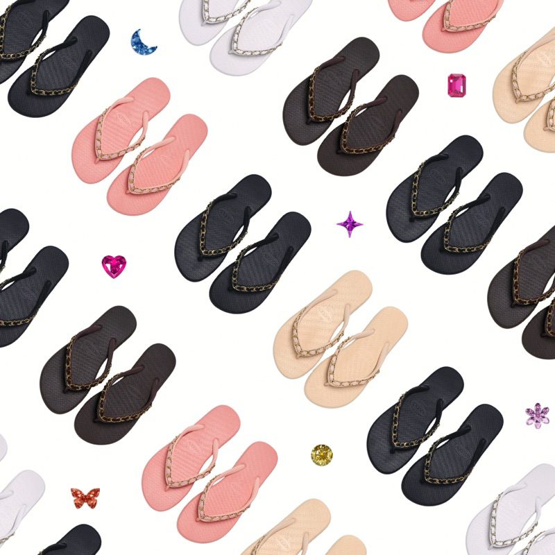 (cha12) (35-42) รองเท้าแตะคีบโซ่ ใส่สวย ใส่สบาย ทนทาน กันน้ำสุดๆๆ พร้อมส่งจากไทย🇹🇭🇹🇭