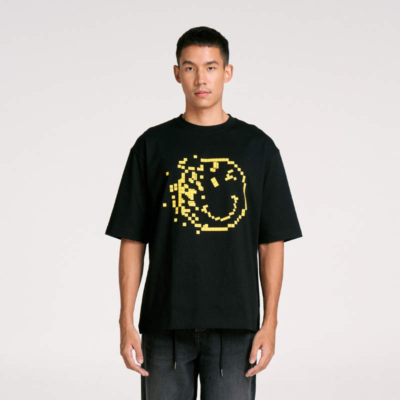WARRIX เสื้อยืด Oversize T-Shirt Smiley World Collection (LA-241TSACL06)