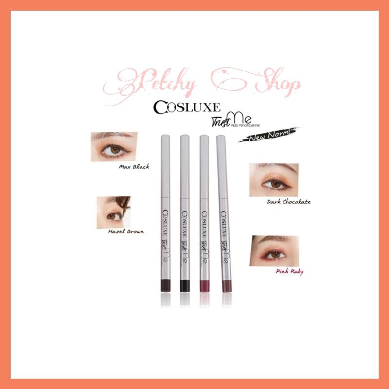 ✨Cosluxe Slimbrow Pencil Triangular Tip คอสลุกส์ สลิมโบร์ว เพนซิล ไทรแองกูลาร์ ทิป ขนาด 0.3g.