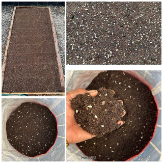 ดินปลูกสำเร็จรูป ดินปลูกผัก Grow Green Soil สูตรออแกนิก ใช้เพาะเมล็ด ปลูกผักสวนครัว ไม้ดอกไม้ประดับ ไม้ฟอกอากาศ 10kg