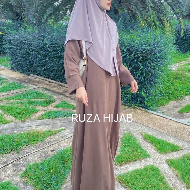 ชุดอาบาย่า Abya Basic ชุดเดรสมุสลิม เรียบหรู