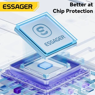 Essager PD29W 3A Type C ถึง L สายชาร์จ ส่งข้อมูลเร็ว 480Mbps มีเวลโคร for ip
