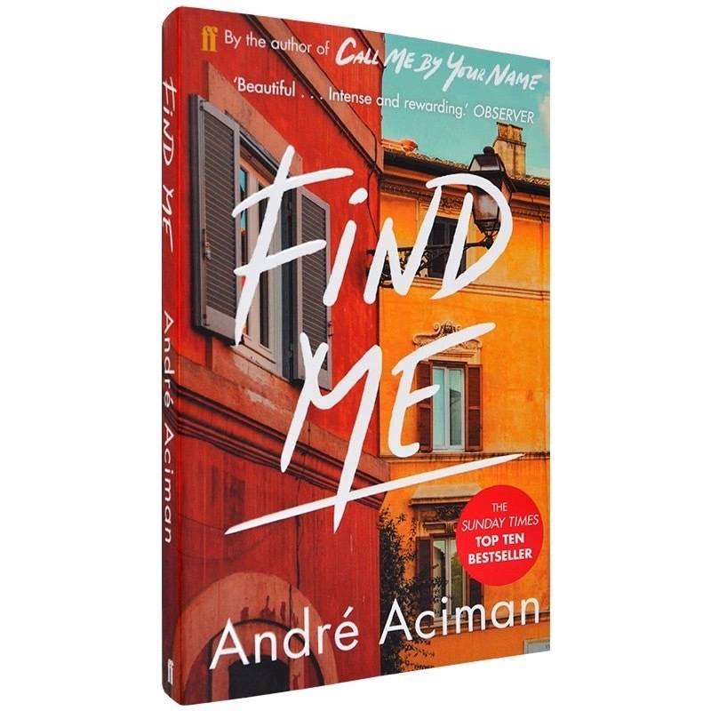 พร้อมส่ง【หนังสือภาษาอังกฤษ Find Me 】ภาคต่อ Call me by your name