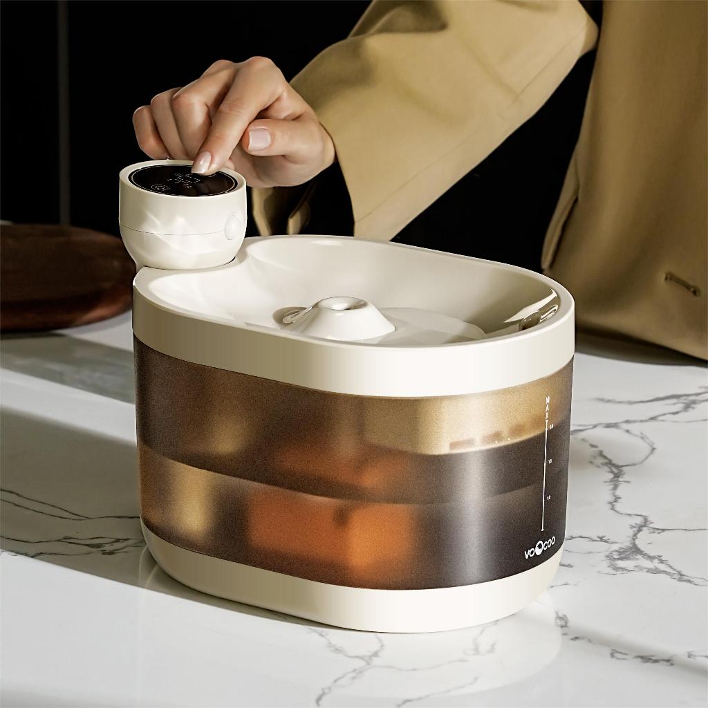 น้ำพุแมวแบบไร้สายพร้อมระบบเซ็นเซอร์ VOOCOO รุ่น Sense