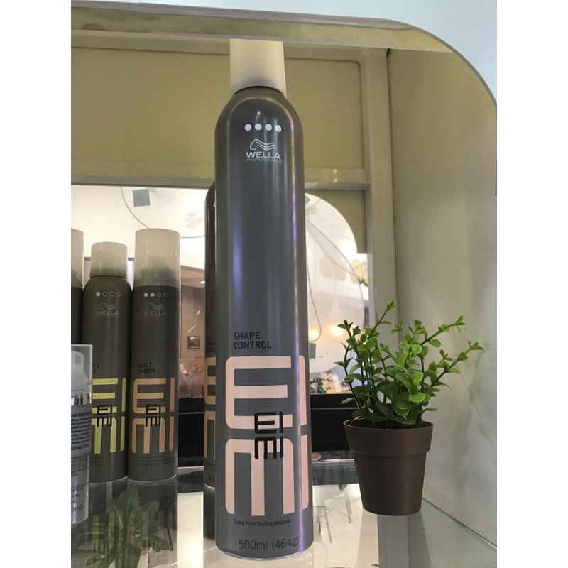 มูสจัดแต่งทรงผม Wella Professional Shape Control Eimi extra firm styliy 500ml