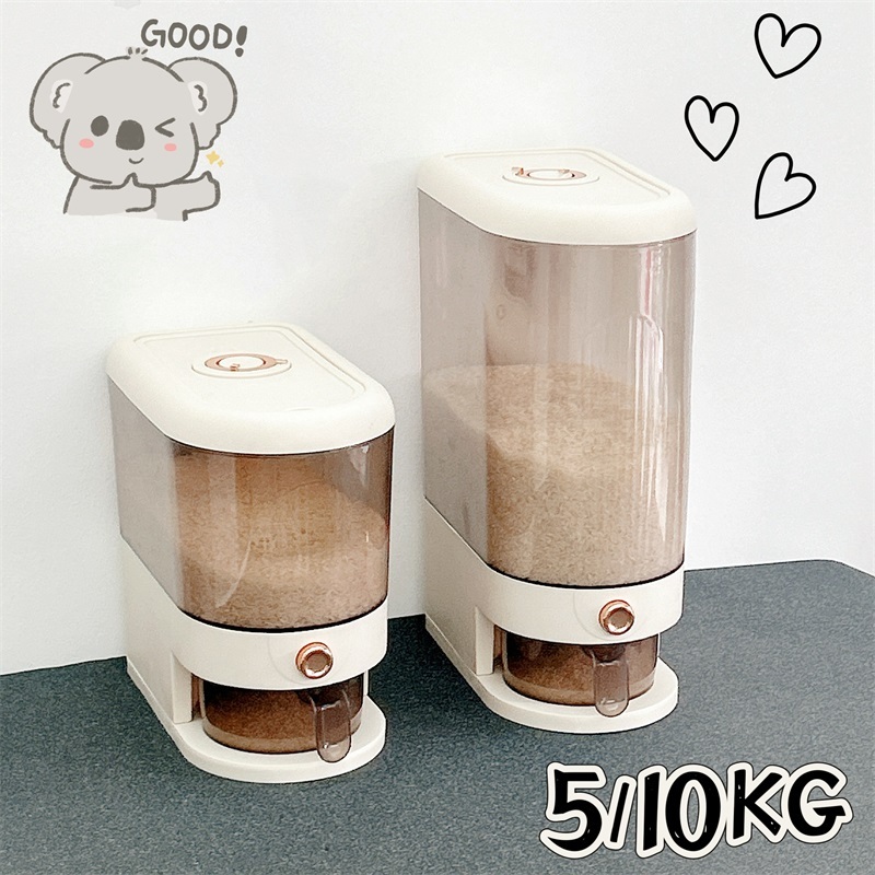 5/10กก กล่องเก็บข้าวสาร ถังข้าวสาร ATTCH
