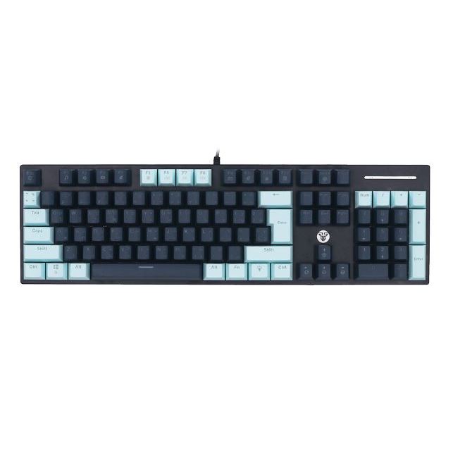 KEYBOARD (คีย์บอร์ด) FANTECH ATOM 104 MK889 (NAVY BLUE) (BLUE SWITCH - RGB - EN/TH)
