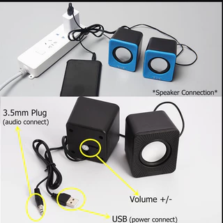 🔥เตรียมส่ง🔥ลำโพงคอม ลําโพงคอมพิวเตอร์ Speakerลําโพงสเตอริโอ ลำโพงตั้งโต๊ะ สําหรับคอมพิวเตอร์และโทรศัพท์มือถือ