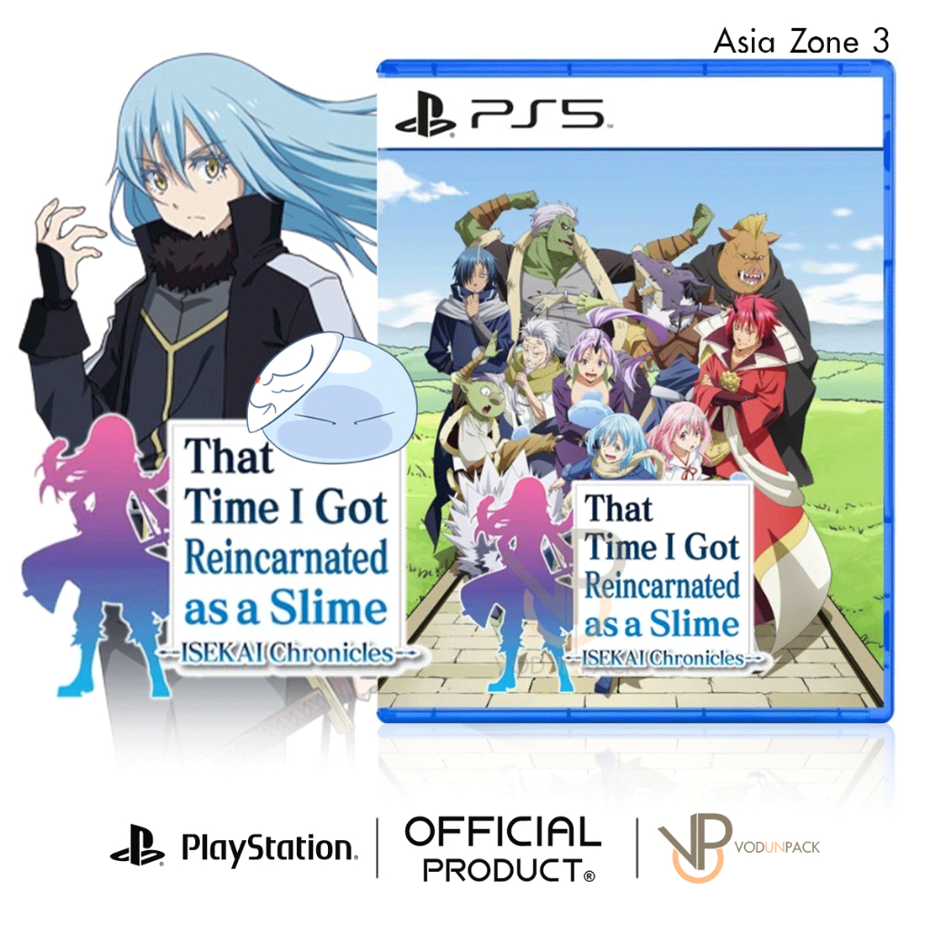 PS5 :That Time I Got Reincarnated as a Slime ISEKAI Chronicles Zone 3Asia เกิดใหม่ทั้งทีก็เป็นสไลม์ไ