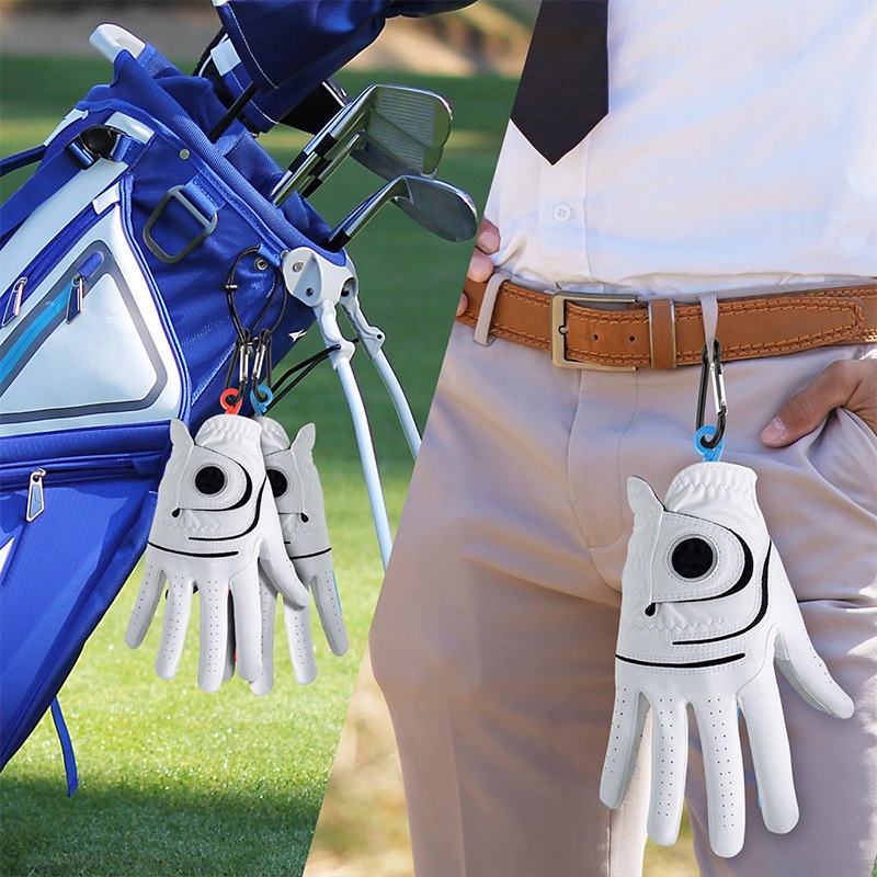 ไม้แขวนถุงมือกอล์ฟ (เฉพาะที่แขวน)ที่แขวนถุงมือกอล์ฟ ที่ตากถุงมือกอล์ฟ ที่ใส่ถุงมือกอล์ฟ พลาสติก พร้อมตะขอ - รูปที่ 6