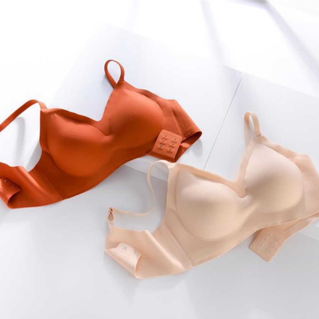 เสื้อชั้นในสตรีมีฟองน้ำเสริม B-117ยกทรงไร้โครงไร้ขอบไร้รอยต่อ ตะขอเกี่ยวปรับได้สามระดับ ฟองน้ำถอดได้ - รูปที่ 6