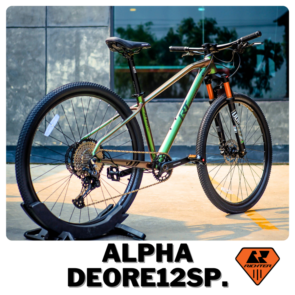 (ลดเพิ่ม500.-ใส่โค๊ดSFIGHT500M)จักรยานเสือภูเขา 29 นิ้ว Richter รุ่น Alpha New2024