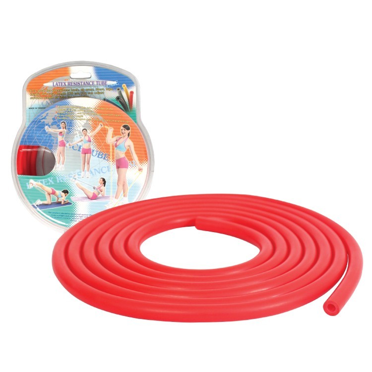 PROSUPRA Collection ยางยืดบริหารร่างกายLatexTube รุ่น LT01B 270cm. Gray / LT01D 270cm. Red (650)