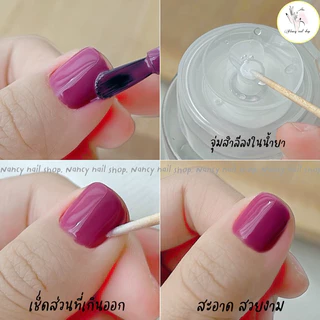สำลีก้านไม้2ด้าน ขนาด7cm. 1ห่อประมาณ90-100ชิ้น ตกแต่งเล็บ