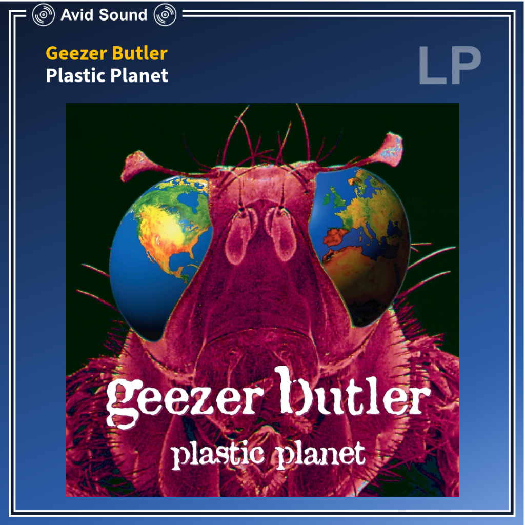 แผ่นเสียง Geezer Butler Plastic Planet ใหม่ ซีล Vinyl LP