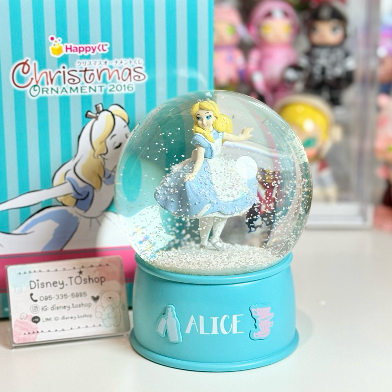 พร้อมส่ง 🌟 Disney Store Christmas 2016 - Alice Snow Globe