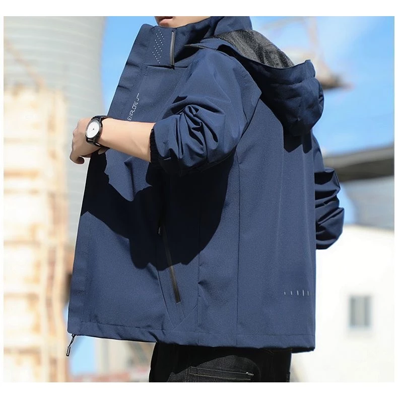 6266#เสื้อแจ็คเก็ตแบบใหม่ล่าสุด กันน้ำกันแดดกันฝนBIG SIZE thumbnail 6
