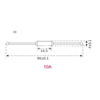 1 ชิ้น เทอร์โมฟิวส์ ฟิวส์หม้อหุงข้าว 10A/15A/20A 250V 130/155/165/172/185/192/200/216/240 องศาเซลเซียส ฟิวส์ความร้อน