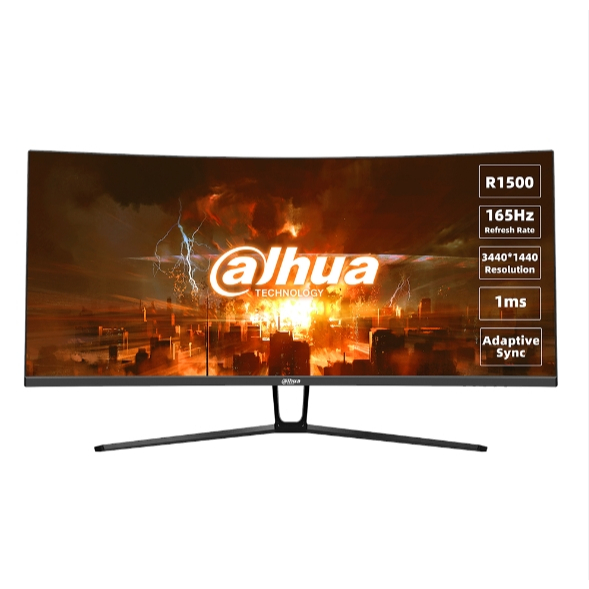 MONITOR (จอมอนิเตอร์) DAHUA LM34-E330C - 34" VA 2K 165Hz สินค้ารับประกัน 3ปี