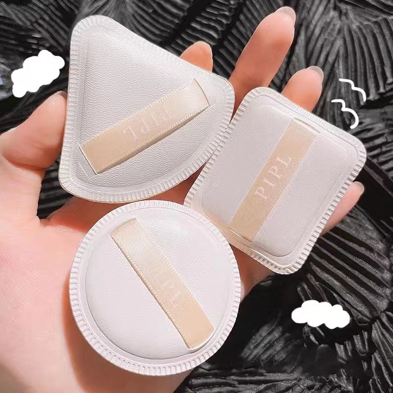 สําหรับบีบีครีมรองพื้นแป้งฝุ่น พัฟฟองน้ําแต่งหน้า Marshmallow แบบเปียกและแห้ง