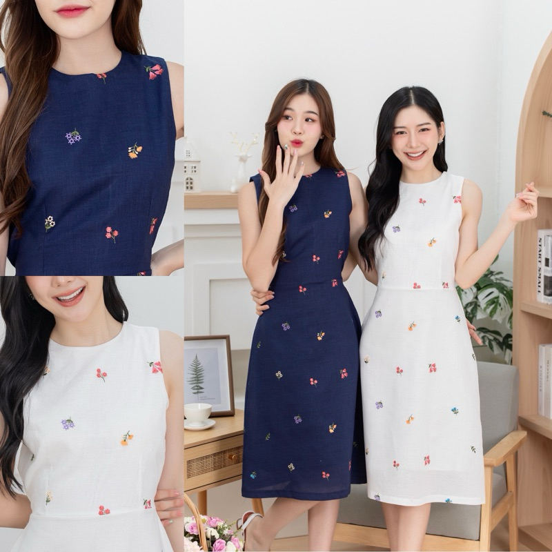 [ลด100-ใส่โค้ดD12MNC] Mika Dress (Mina Closet)