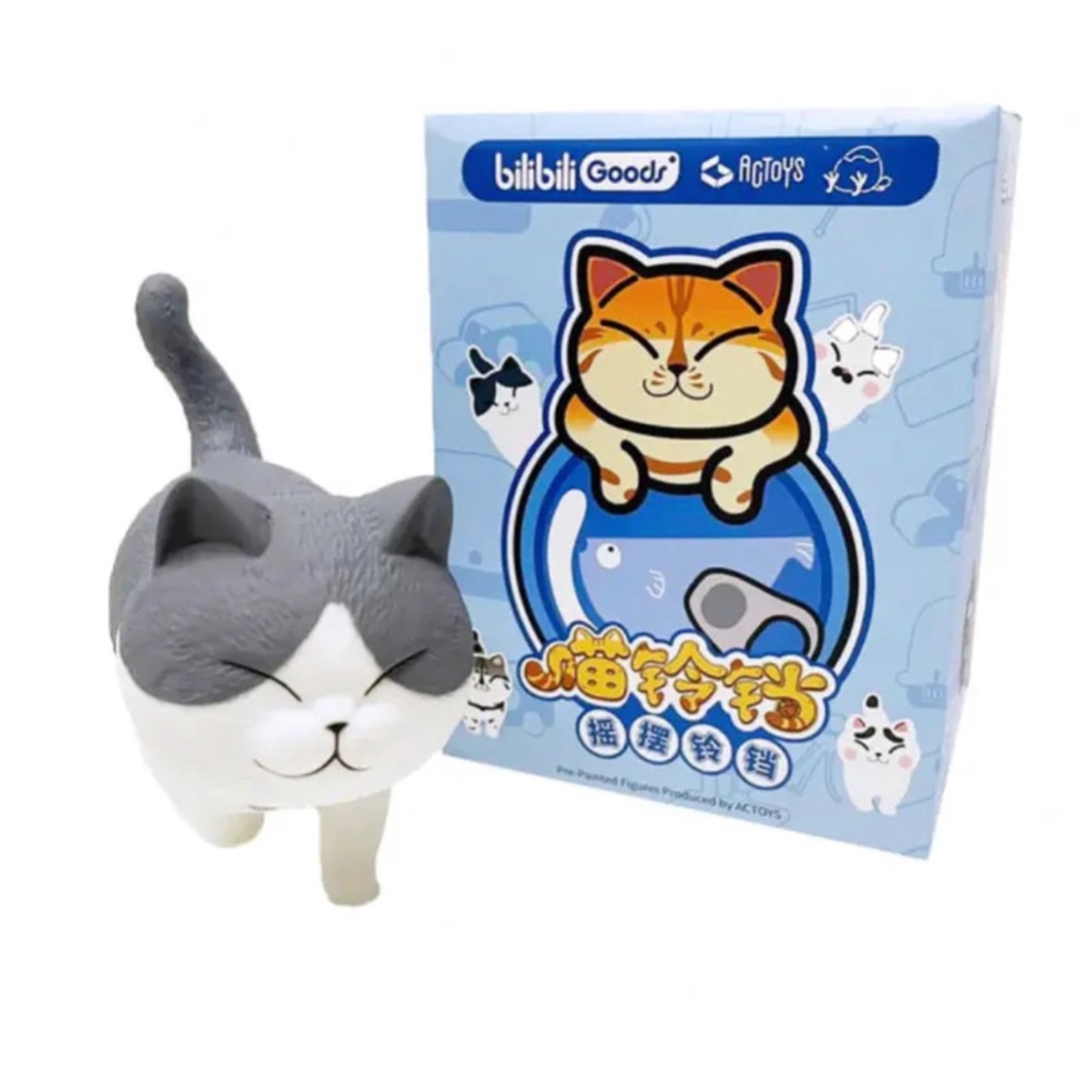 ❣️[Blind Box ready to ship : กล่องสุ่ม พร้อมส่ง]❣️🌟ACTOYS : Cat Bell Miao Ling Dang Swing Bell Serie