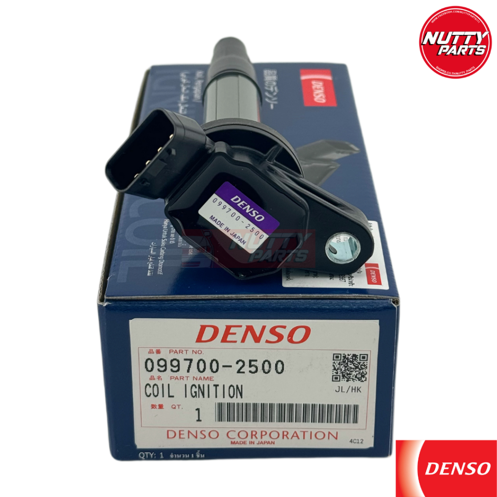DENSO แท้ญี่ปุ่น คอยล์จุดระเบิด TOYOTA ALTIS DUAL 08-15 (1-3ZRFE) , PRIUS , ALPHARD AH30 2.5 099700-2500