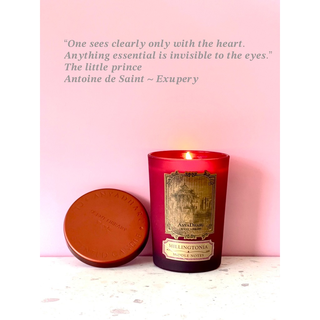 ANYADHARU Classic Scented Glass Candle อันญาดารุ เทียนหอม เทียนหอมระเหย ดอกไม้ ผลไม้ ANYADHARU
