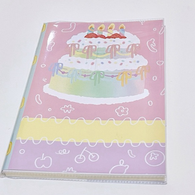 pre-order planner book birthday cake 🎂