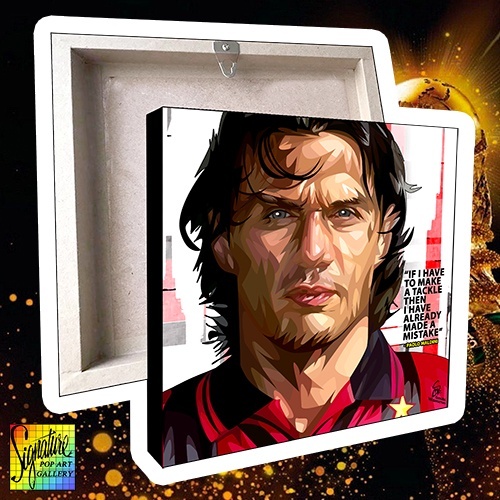 กรอบรูป POP ART "Paolo Maldini" นักฟุตบอล
