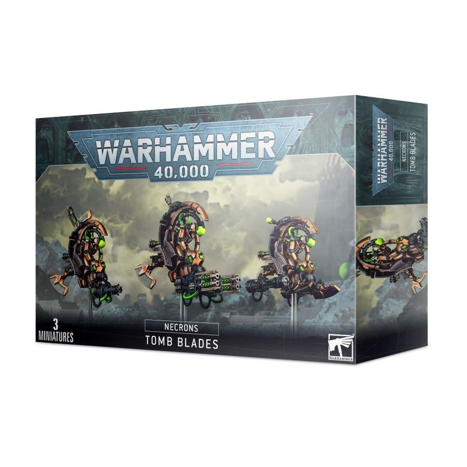 [GW พร้อมส่ง] WARHAMMER 40K: NECRONS: TOMB BLADES โมเดลเกมสนามจำลอง