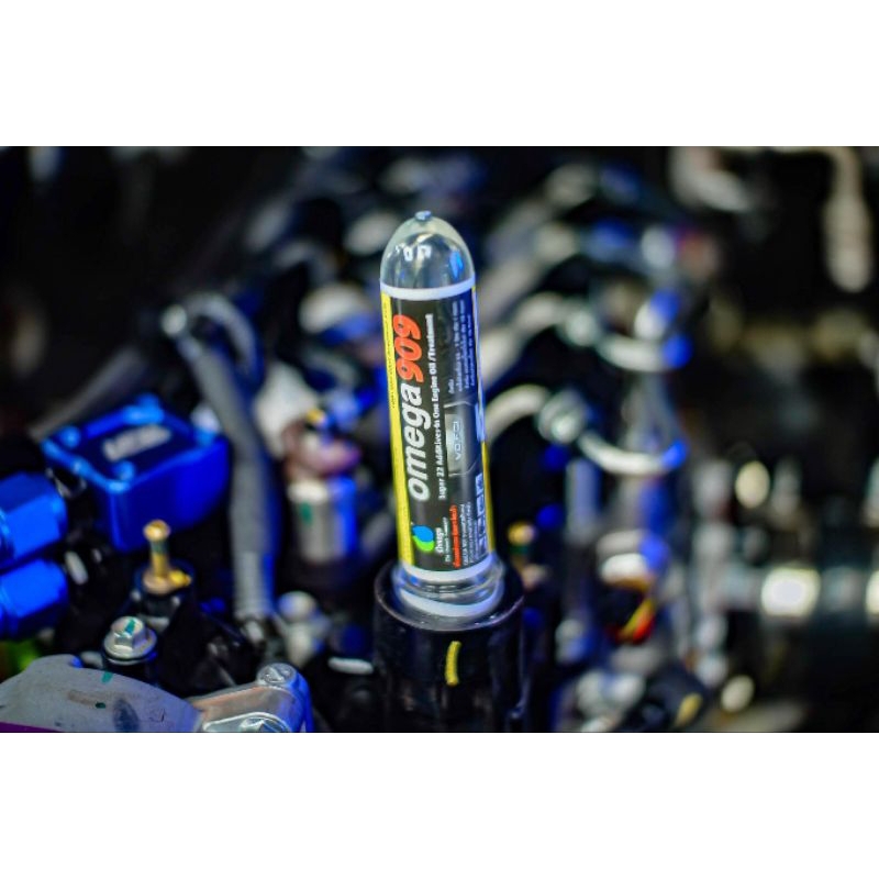 Omega 909 หัวเชื้อน้ำมันเครื่อง