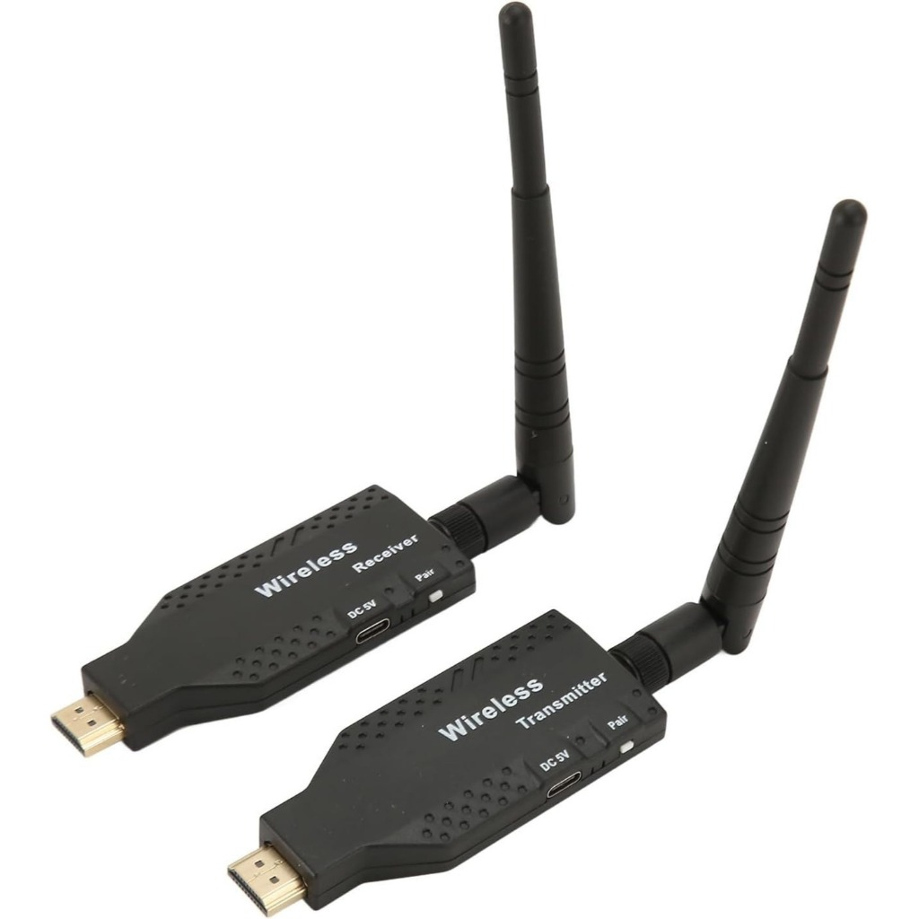 Wireless HDMI Transmitter and Receiver, Wireless HDMI Extender Kit, 1080P 60Hz 5.8GHz, 50m.