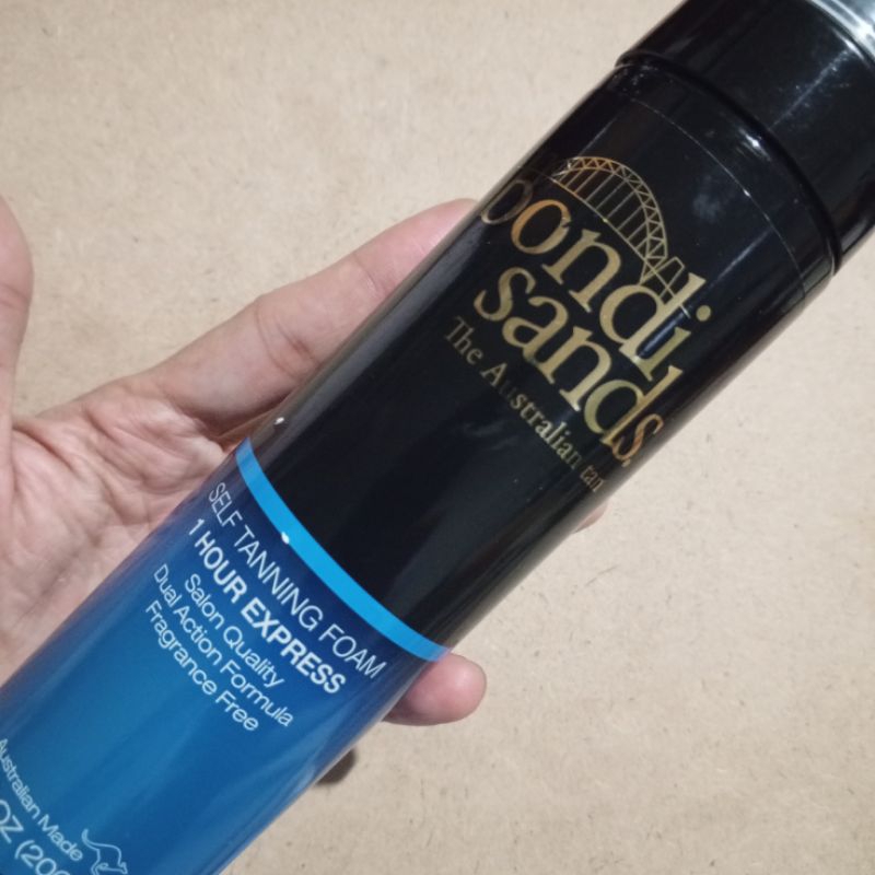 Bondi sands 1hrs express tanning foam self tan เฟคแทน เปลี่ยนสีผิว ผิวแทน ครีมผิวแทน จาก ออสเตรเลีย