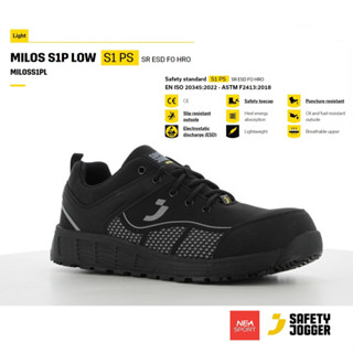 [ลด30% เก็บโค้ด 2509FASHDD] SAFETY JOGGER - MILOS S1P LOW รอ…