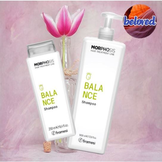 Framesi Morphosis Balance Shampoo 250/1000 ml​  แชมพูลดความมัน และอาการคัน