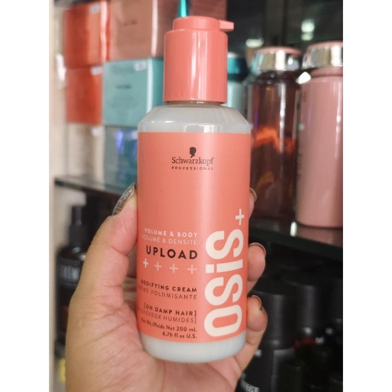 Schwarzkopf osis+ Upload Bodifying Cream 200 มล.