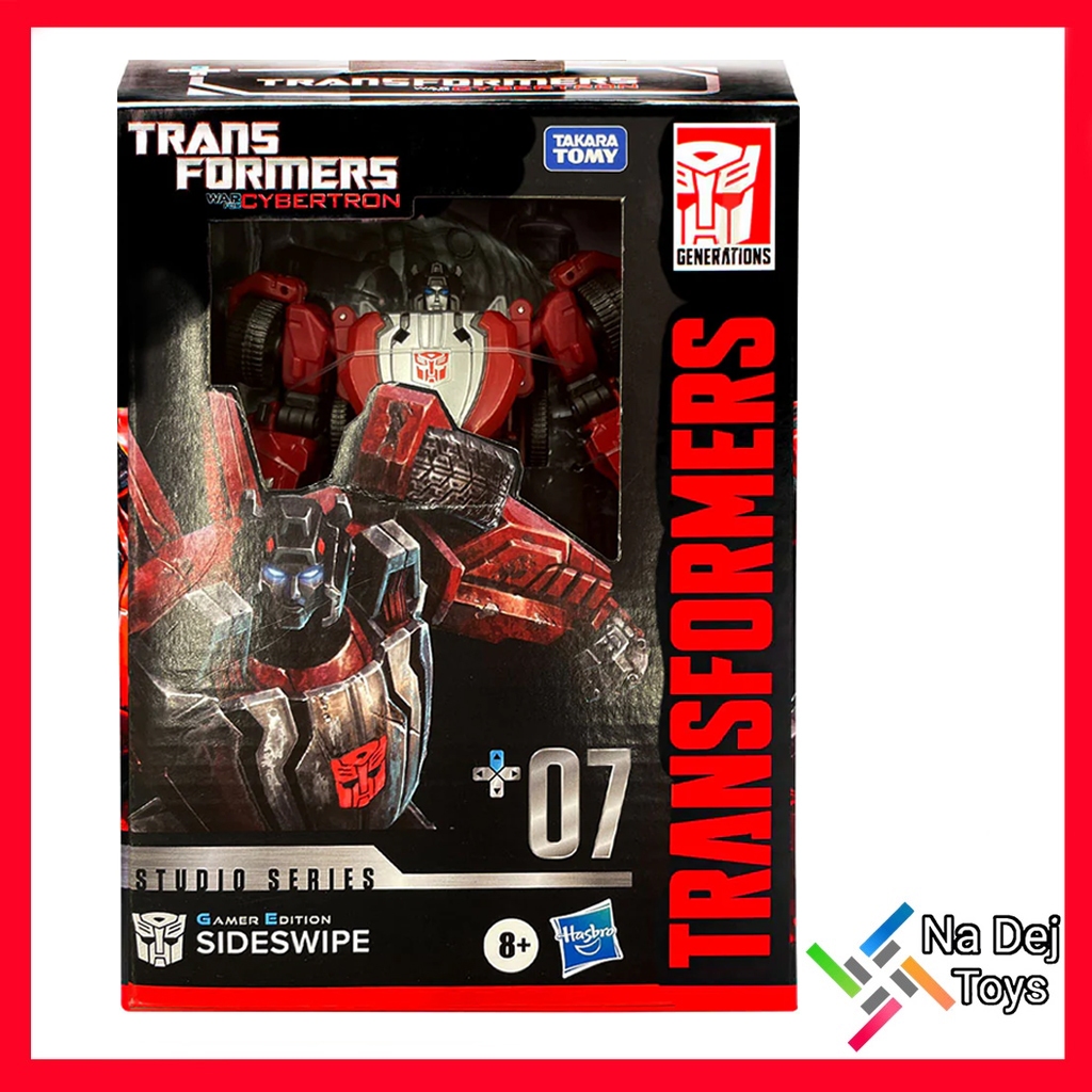 Transformers Studio Series SSGE-07 Gamer Sideswipe Deluxe Class ทรานส์ฟอร์เมอร์ส ไซด์สไวป์ ดีลักซ์คลาส
