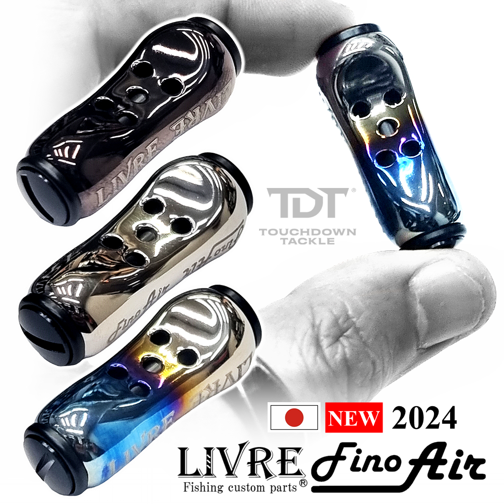LIVRE FINO AIR   *** น๊อปแต่งรอก ไทเทเนี่ยม สำหรับตีเหยื่อปลอม MADE IN JAPAN 100% ***