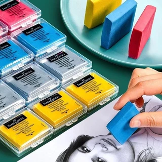 ยางลบซับคาร์บอน ยางลบดินน้ำมัน Faber Castell Kneadable Art Eraser