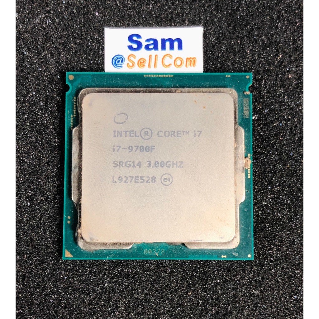 CPU (ซีพียู) 1151 INTEL CORE I7-9700F มือสอง