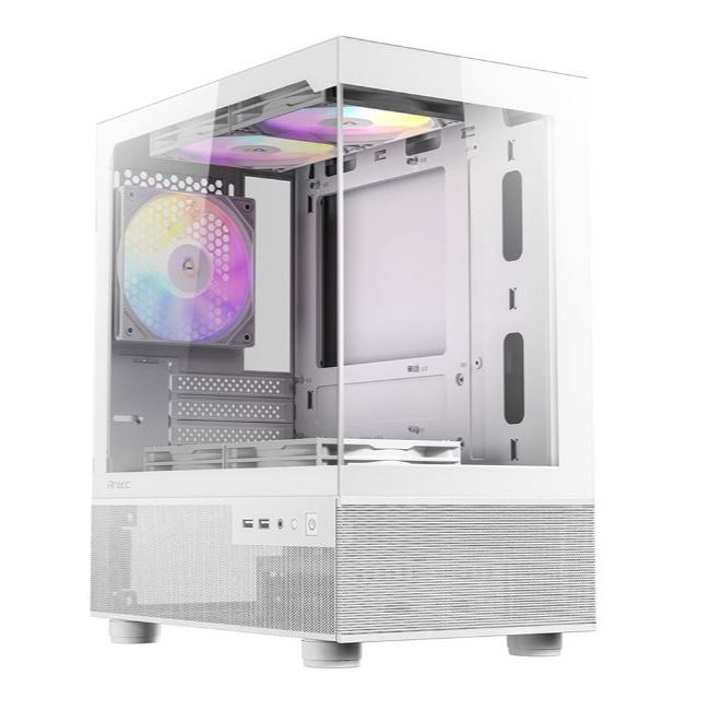 CASE (เคส) ANTEC CX200M RGB ELITE (WHITE) (MICRO-ATX)