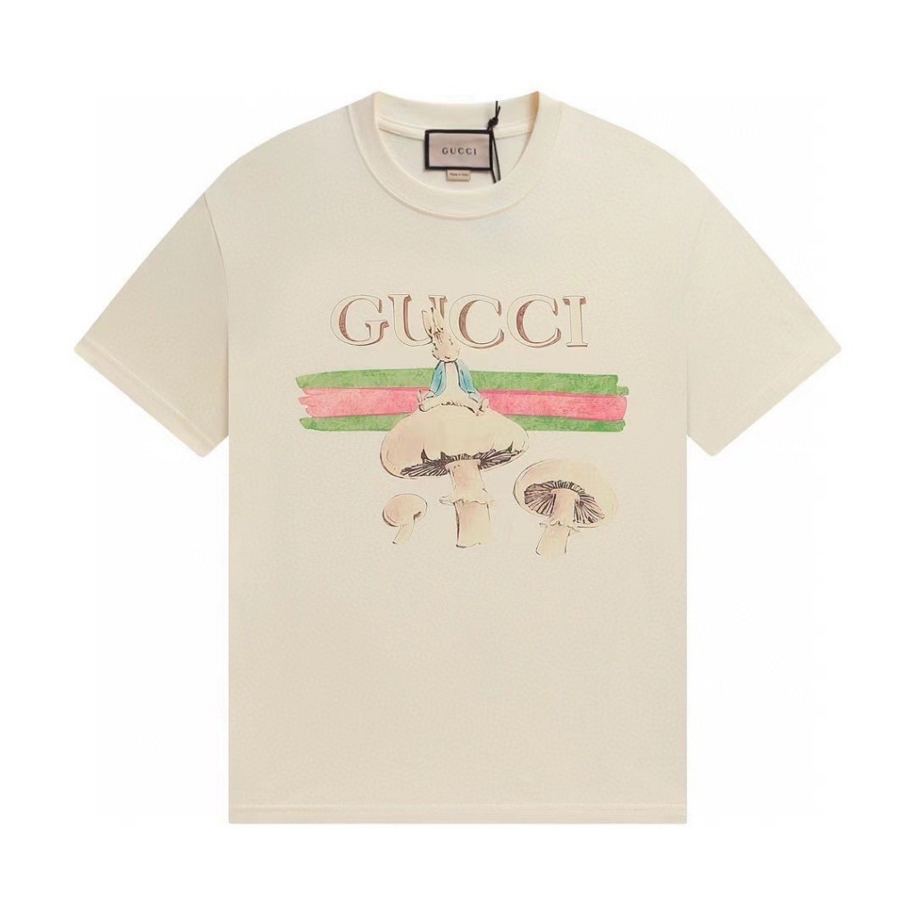 เสื้อPETER RABBIT™ X GCCI T-SHIRT (Apple) ใส่ได้ทั้งผู้ชายและผู้หญิง Size S - XL