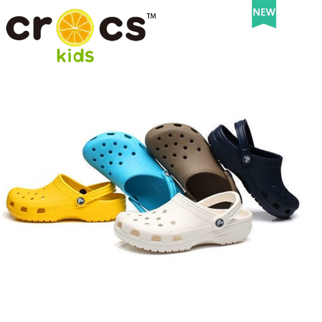 crocs แท้ CLASSIC ของแท้ 100 รองเท้าส้นสูงแบบสบาย ๆ สวมใส่ได้ทั้งชายและหญิงจัดส่งที่รวดเร็วและราคาถูกกว่าร้านค้าในกรุงเท