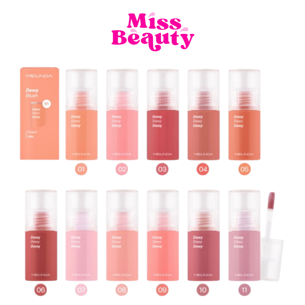MC5092 MEILINDA Dewy blush ดิวอี้ บลัช 5.5 มล.