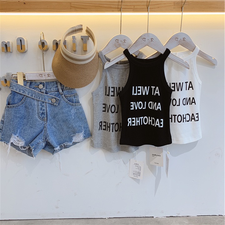 nana*MC198225*เสื้อสายเดียวสำหรับเด็กผู้หญิง