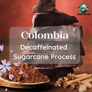 สารกาแฟ Colombia Decaffeinated Sugarcane Process 1000g 2025